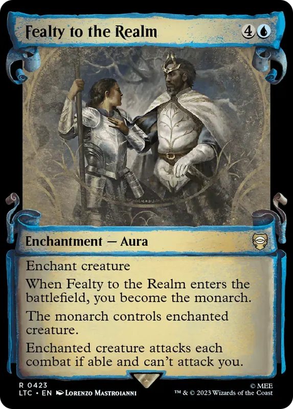 Fealty to the Realm [The Lord of the Rings: Tales of Middle-Earth Commander Showcase Scrolls]