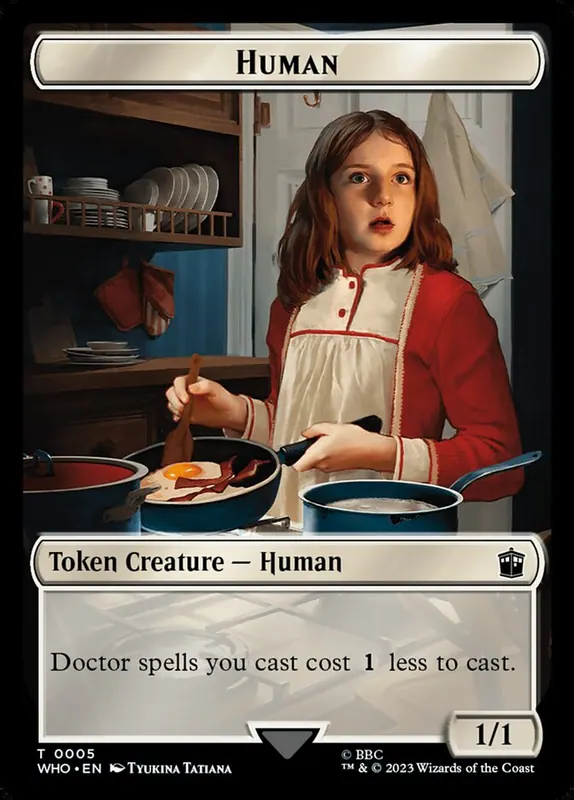 Human [Doctor Who Tokens]