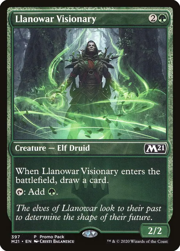 Llanowar Visionary [Core Set 2021]