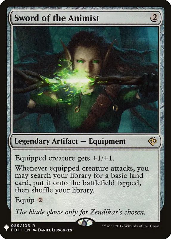 Sword of the Animist [The List]