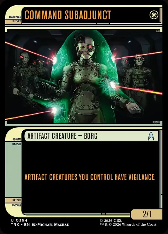 Command Subadjunct [Star Trek]