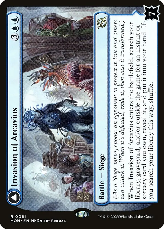 Invasion of Arcavios // Invocation of the Founders [March of the Machine Promos]