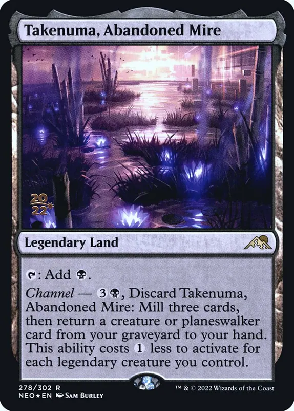 Takenuma, Abandoned Mire [Kamigawa: Neon Dynasty Promos]