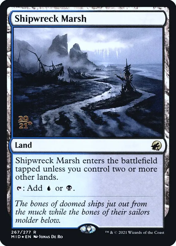 Shipwreck Marsh [Innistrad: Midnight Hunt Promos]
