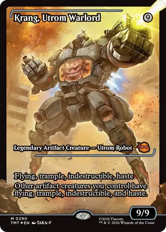 Krang, Utrom Warlord (Showcase) [Teenage Mutant Ninja Turtles]