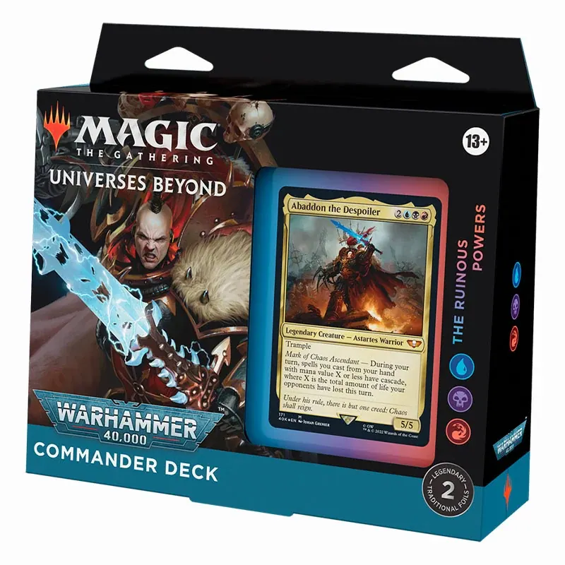 MTG Warhammer 40,000 Commander Deck 1 – Regular – The Ruinous Powers (Preventa)