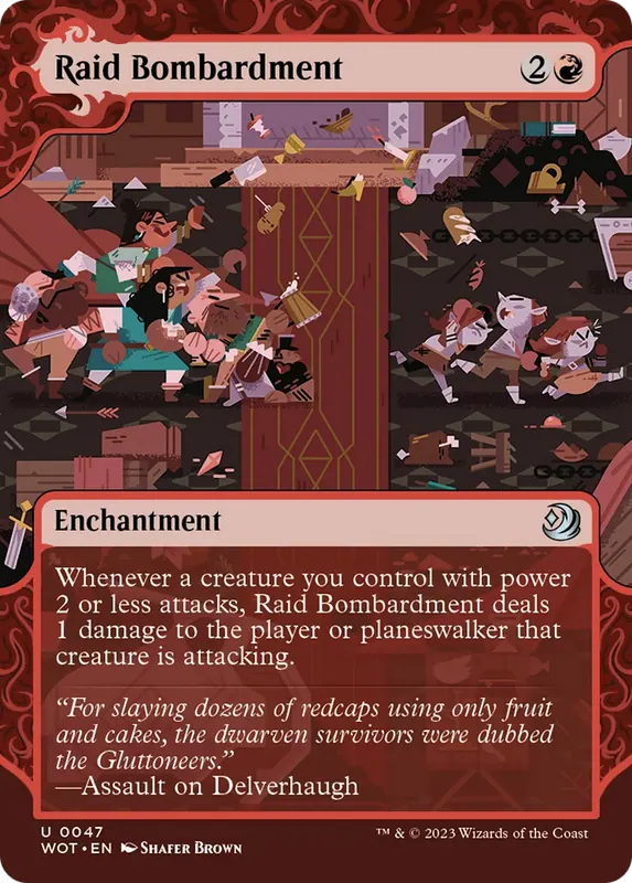Raid Bombardment [Wilds of Eldraine: Enchanting Tales]