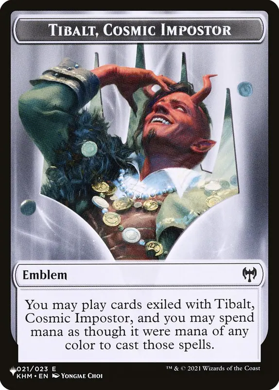Tibalt, Cosmic Impostor Emblem [The List]