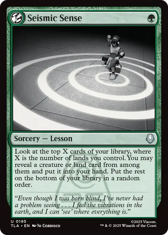 Seismic Sense [Avatar: The Last Airbender]