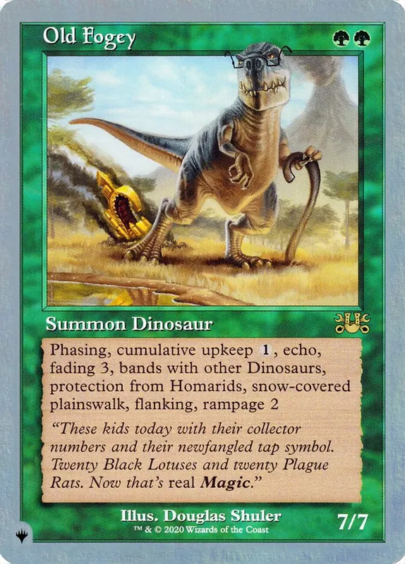 Old Fogey [The List (Unfinity Foil Edition)]