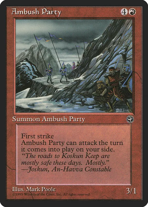 Ambush Party [Homelands]