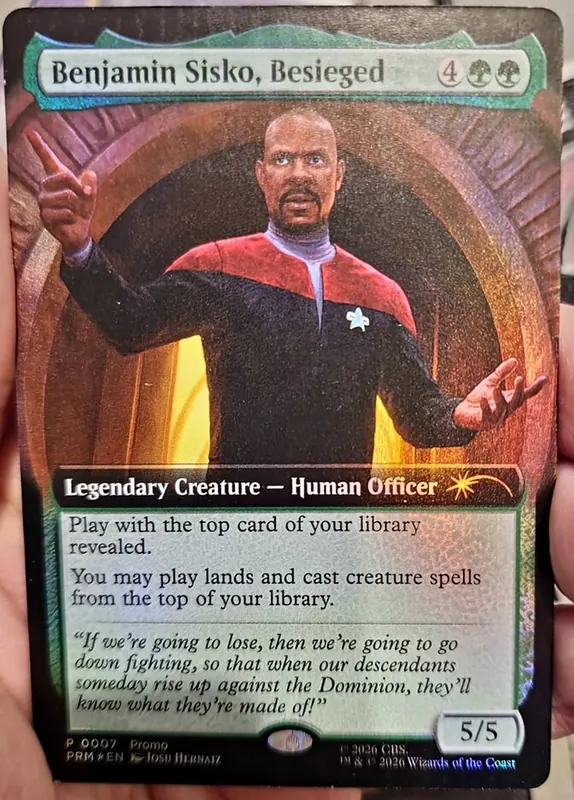 Benjamin Sisko, Besieged [Media and Collaboration Promos]