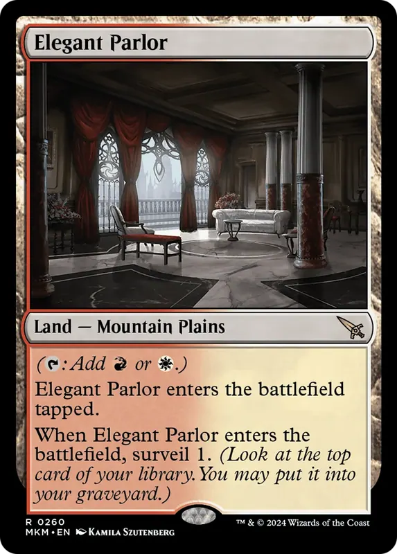 Elegant Parlor - Español [Murders at Karlov Manor]