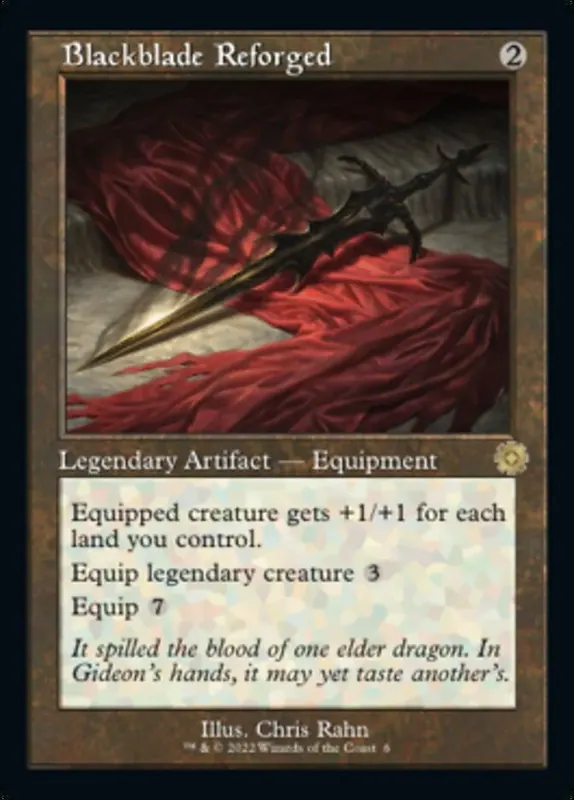 Blackblade Reforged (Retro) - Español [The Brothers' War Retro Artifacts]