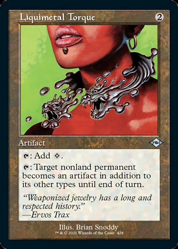 Liquimetal Torque (Retro) [Modern Horizons 2] - Español