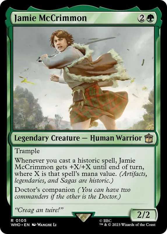 Jamie McCrimmon (Extended Art) [Doctor Who]