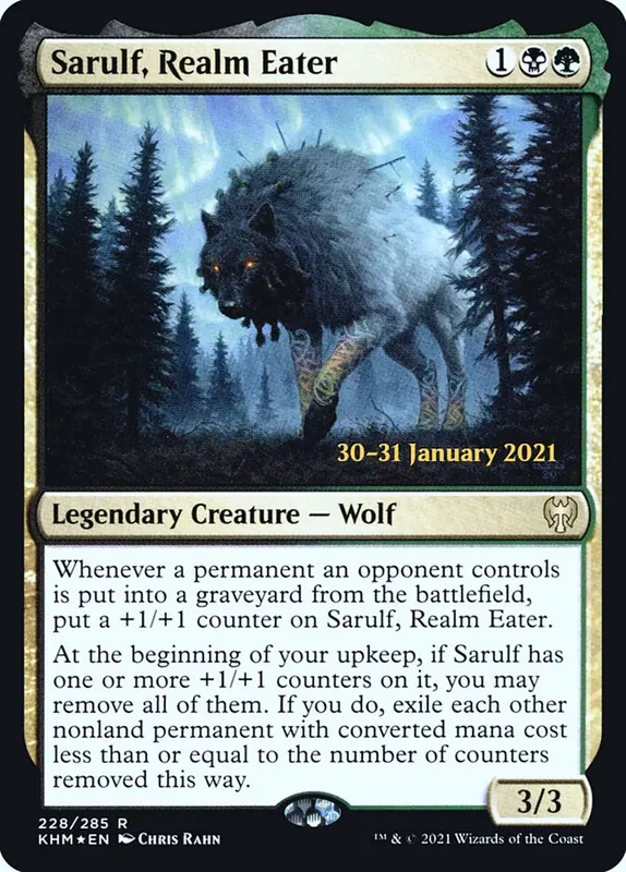 Sarulf, Realm Eater [Kaldheim Promos]