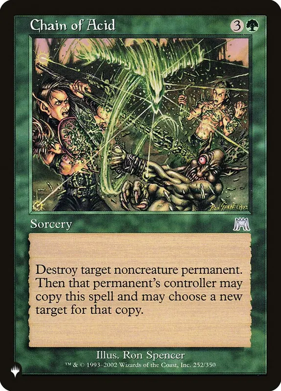 Chain of Acid [The List]