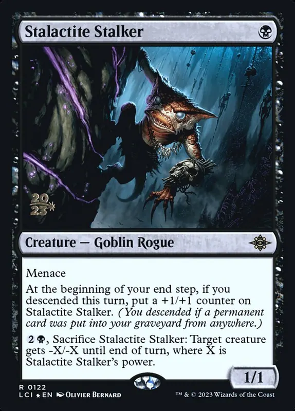 Stalactite Stalker [The Lost Caverns of Ixalan Promos]