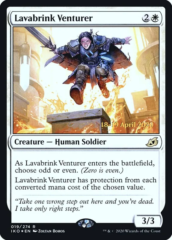 Lavabrink Venturer [Ikoria: Lair of Behemoths Promos]