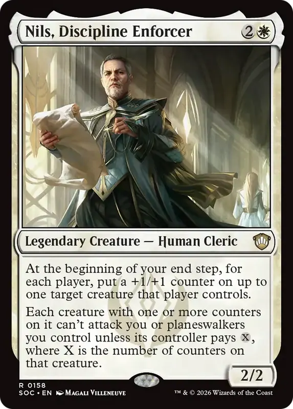 Nils, Discipline Enforcer [Secrets of Strixhaven Commander]