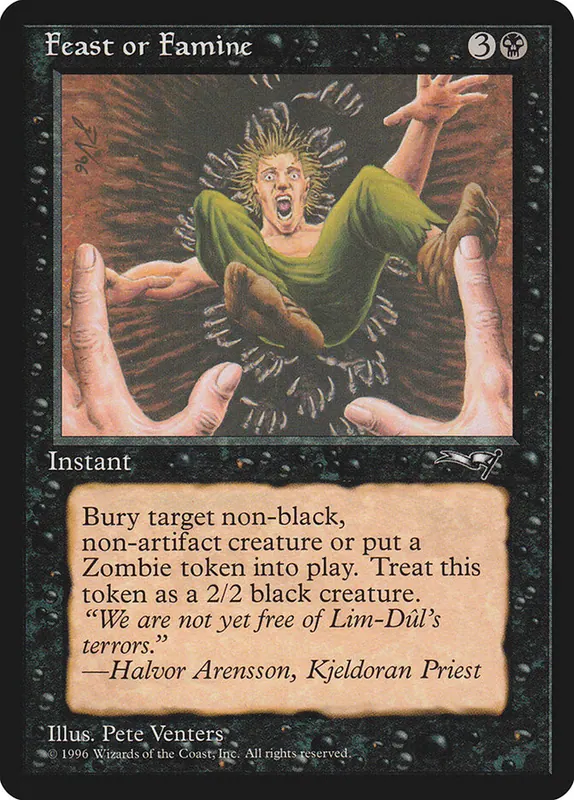 Feast or Famine [Alliances]