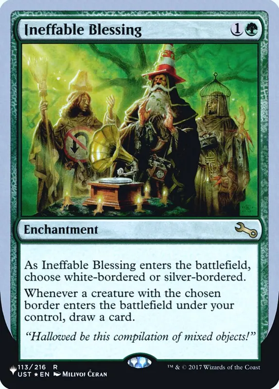 Ineffable Blessing [The List (Unfinity Foil Edition)]