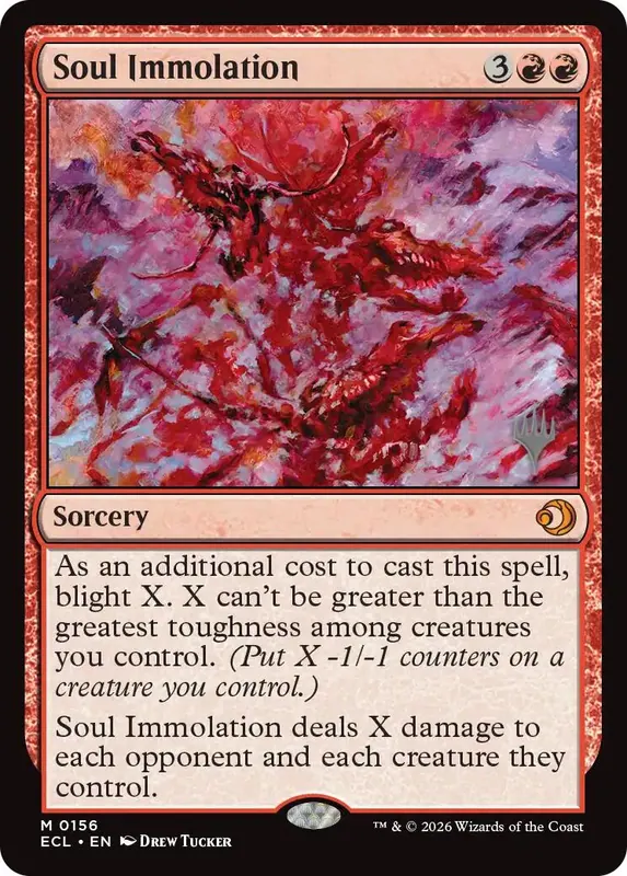 Soul Immolation [Lorwyn Eclipsed Promos]