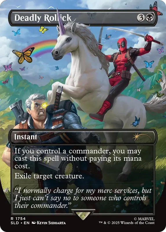 Deadly Rollick (Rainbow Foil) [Secret Lair Drop Series]