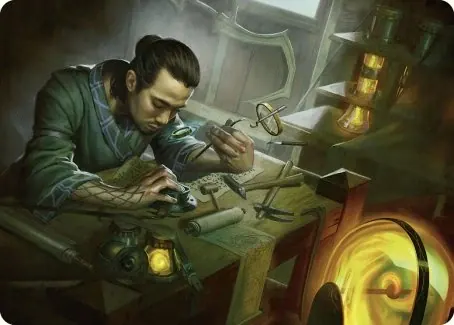 Renowned Weaponsmith Art Card [Commander Masters Art Series]