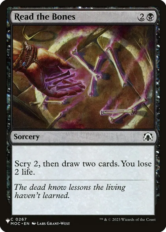 Read the Bones [The List]