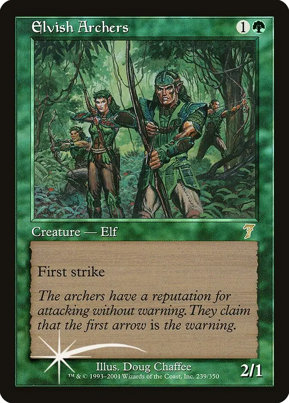 Elvish Archers [Seventh Edition]