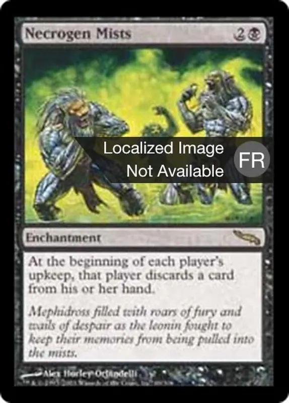 Necrogen Mists [Mirrodin] - Francés