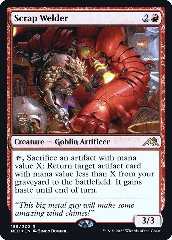 Scrap Welder [Kamigawa: Neon Dynasty Promos]