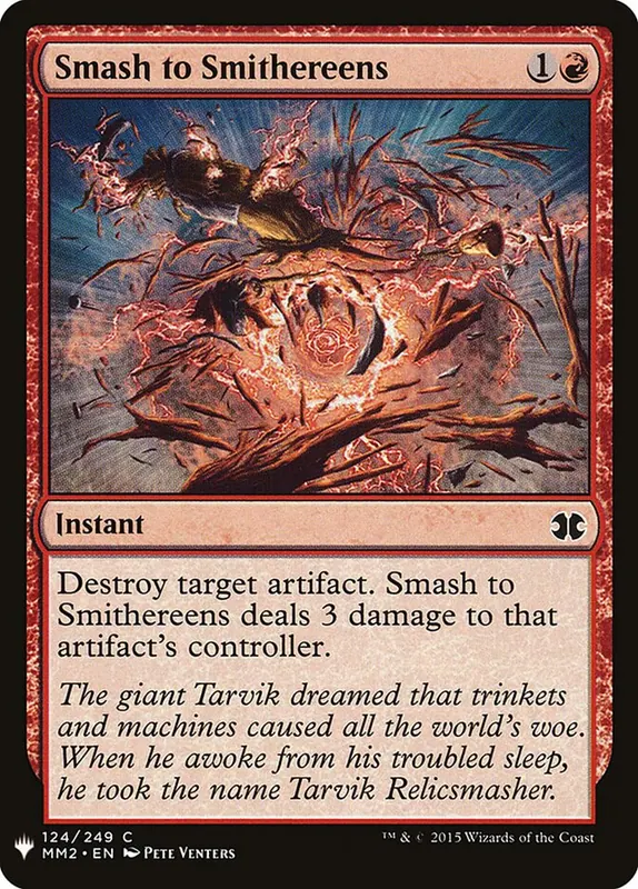 Smash to Smithereens [The List]