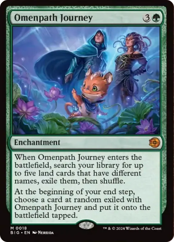 Omenpath Journey [Outlaws of Thunder Junction: The Big Score] - Español