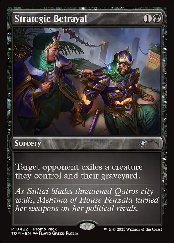 Strategic Betrayal [Tarkir: Dragonstorm]