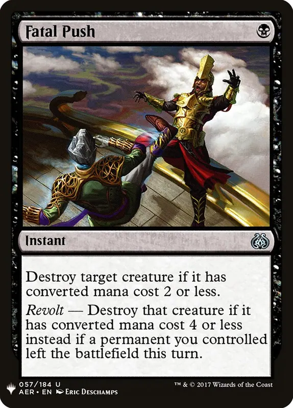 Fatal Push [The List]
