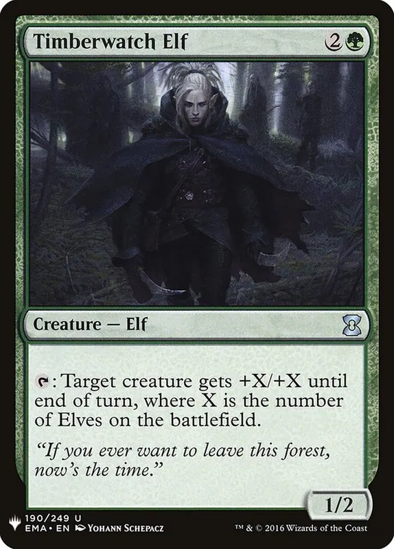 Timberwatch Elf [The List]