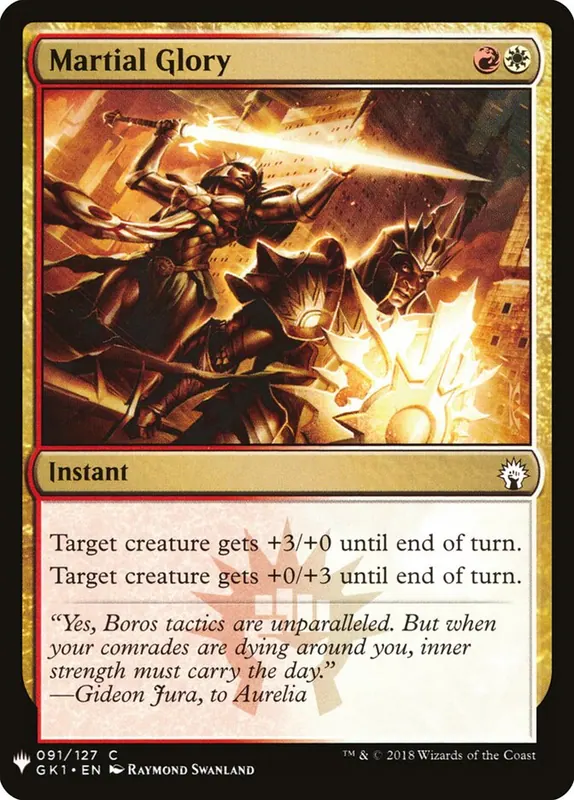 Martial Glory [The List]
