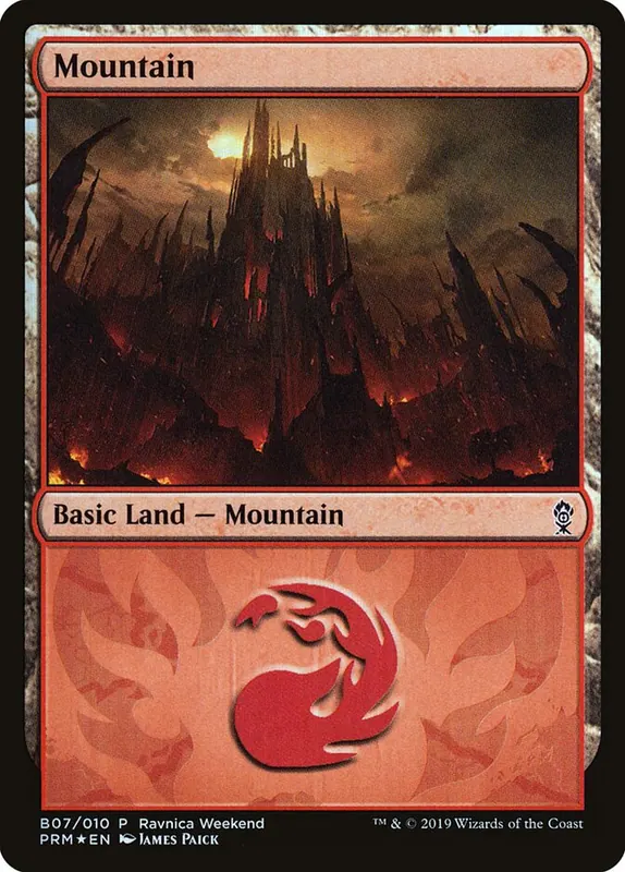Mountain [RNA Ravnica Weekend]