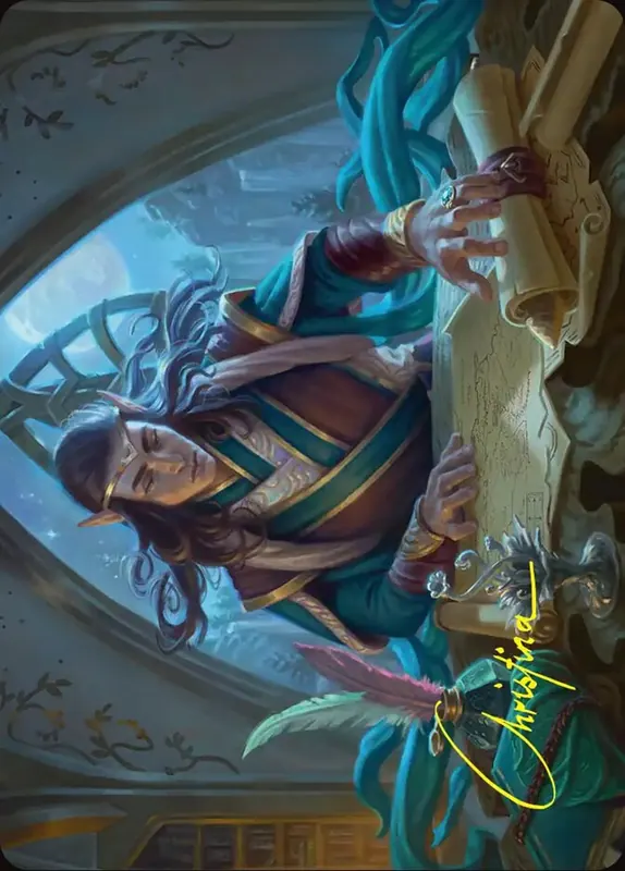 Elrond, Moon-Reader // Elrond, Moon-Reader [The Hobbit Art Series]
