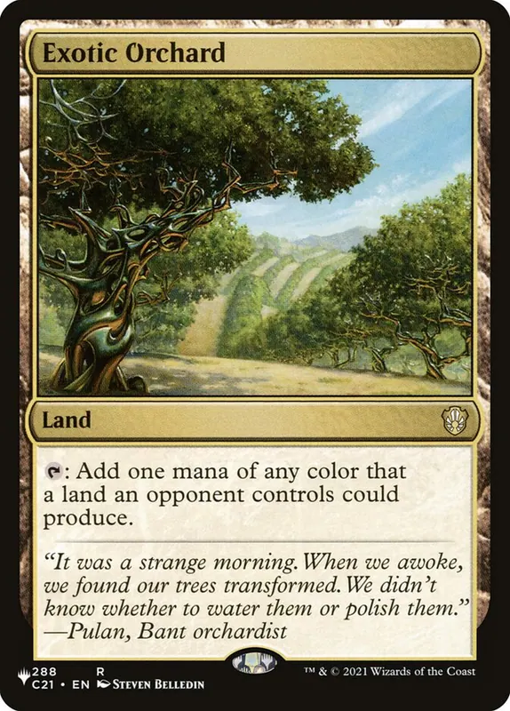 Exotic Orchard [The List]
