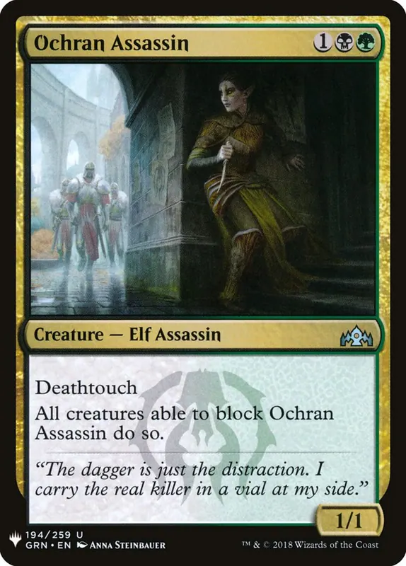 Ochran Assassin [The List]