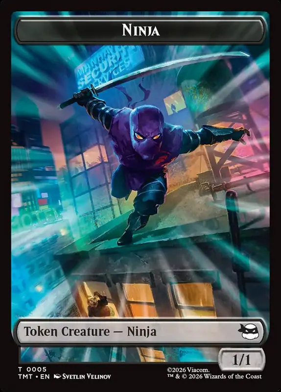 Ninja [Teenage Mutant Ninja Turtles Tokens]