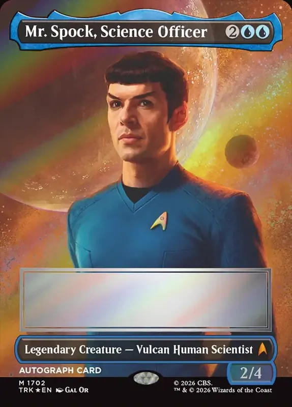 Mr. Spock, Science Officer [Star Trek]