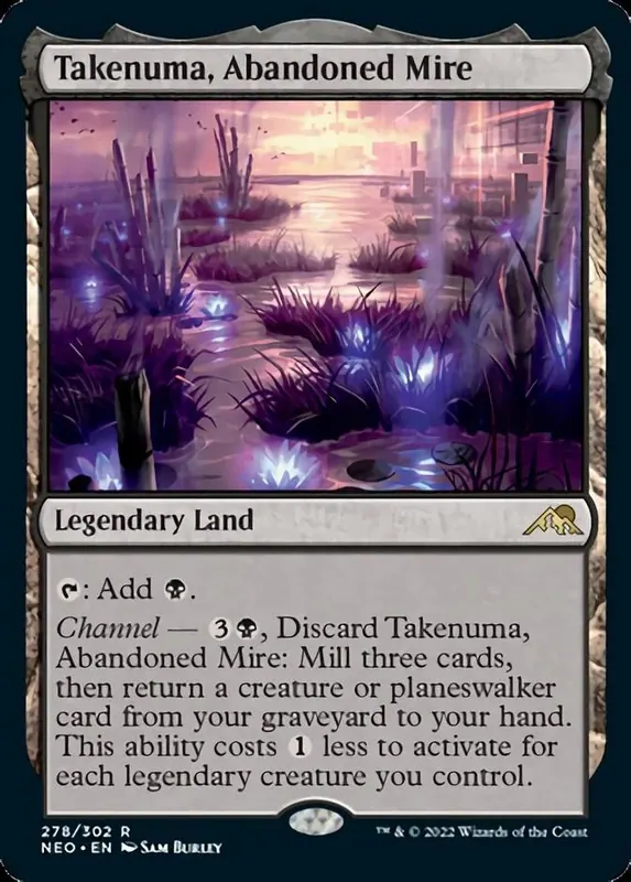 Takenuma, Abandoned Mire [Kamigawa: Neon Dynasty] - Español