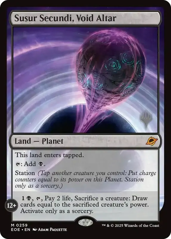 Susur Secundi, Void Altar (Promo Pack) [Edge of Eternities Promo Pack]