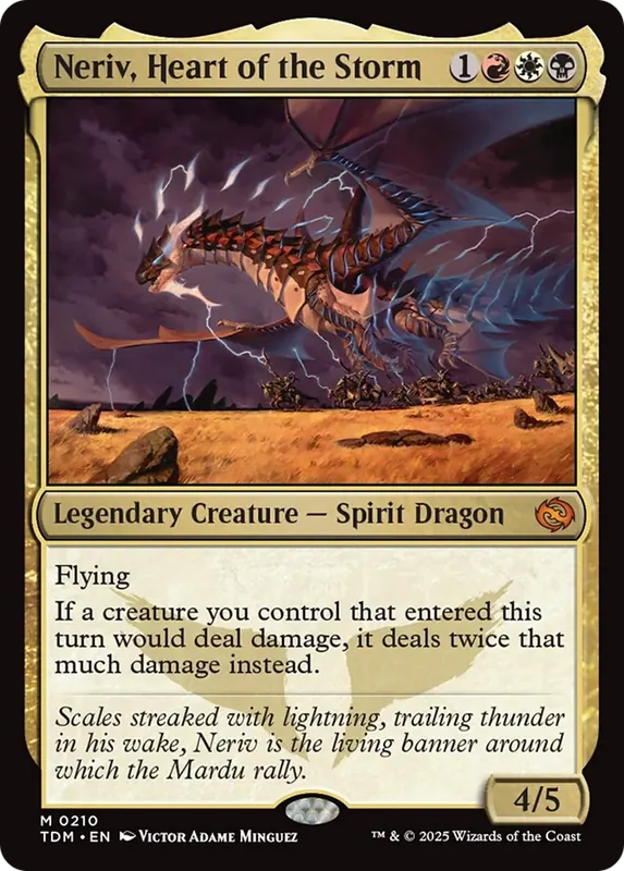 Neriv, Heart of the Storm [Tarkir: Dragonstorm] - Español