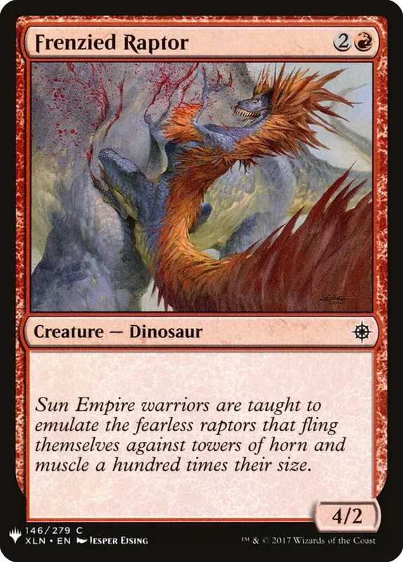Frenzied Raptor [The List]